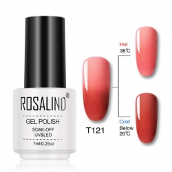 Гел Лак Термо 2в1 7ml T121 Rosalind Гел Лак Термо 2в1 7ml T121 Rosalind